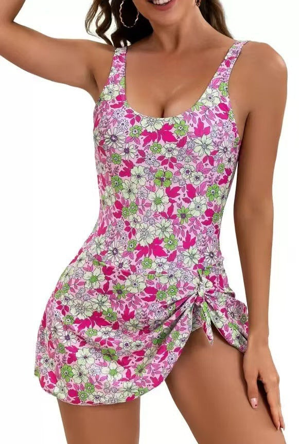 Damen Schwimmanzug mit stilvollem Rockteil EB