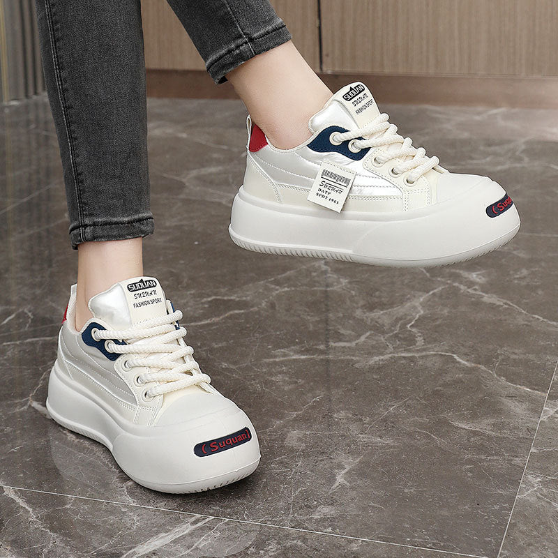 Damen Plateausneaker mit innovativem Dämpfungssystem und vielseitigem Design EB