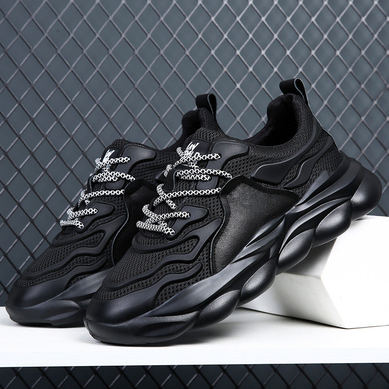 Damen modische Sportschuhe mit luftiger Netzstruktur und dämpfendem Sohlenmaterial EB