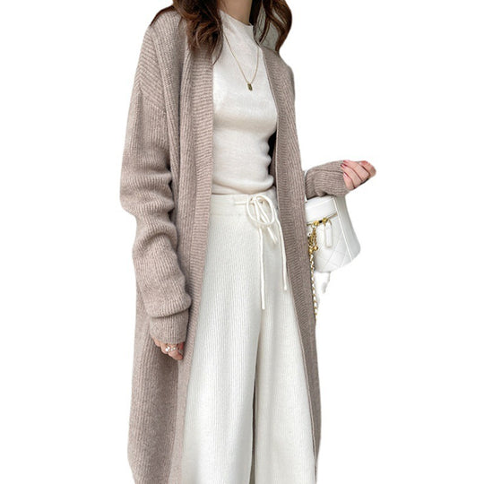 Damen Strickcardigan mit lässigem Schnitt und praktischen Taschen EB
