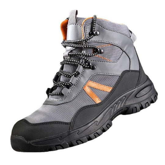 Anti-Smash und Anti-Durchstich High-Top Flugsicherheitsschuhe aus atmungsaktivem Gewebe EB