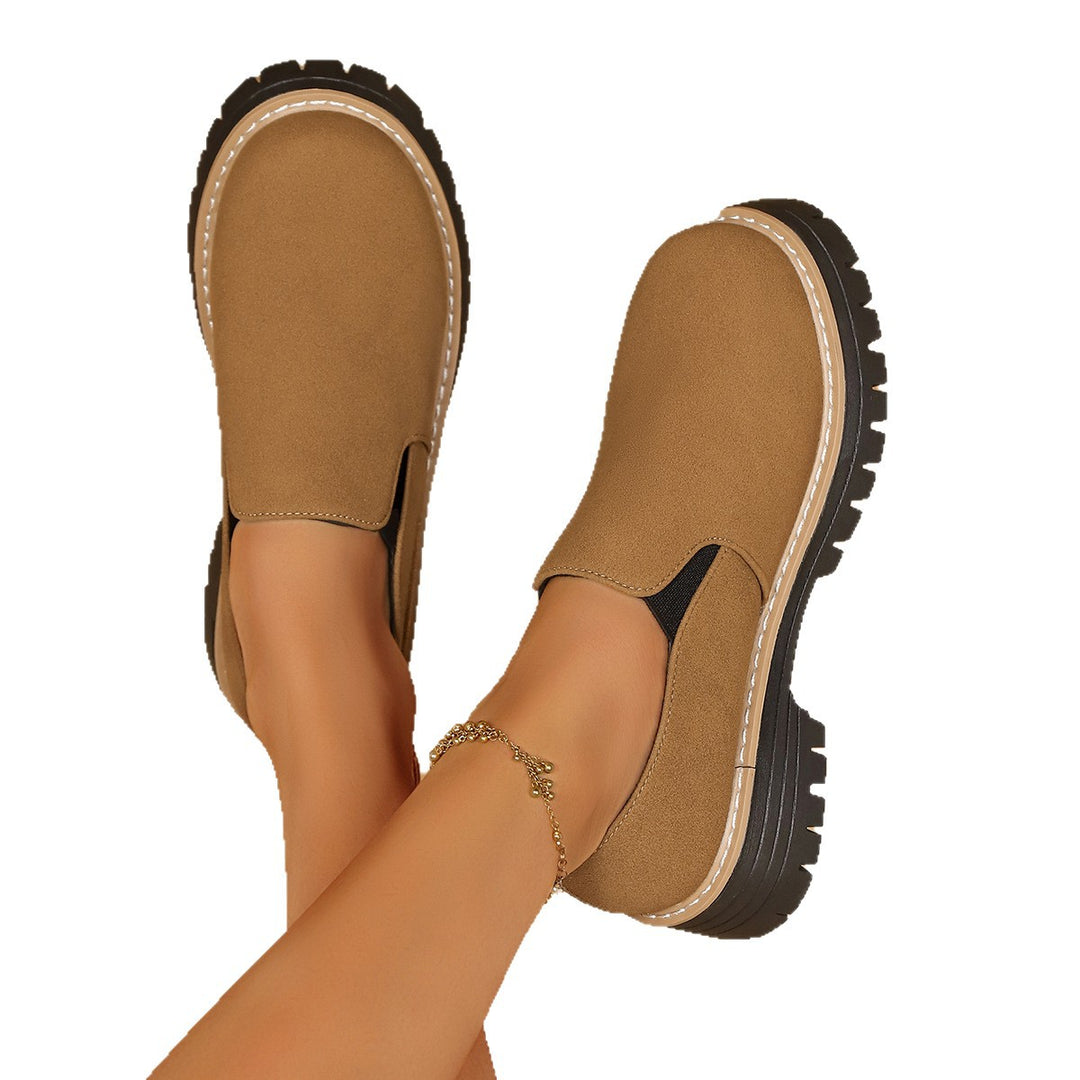 Damen Slip-On Boots mit robustem Profil und komfortabler Einlage EB