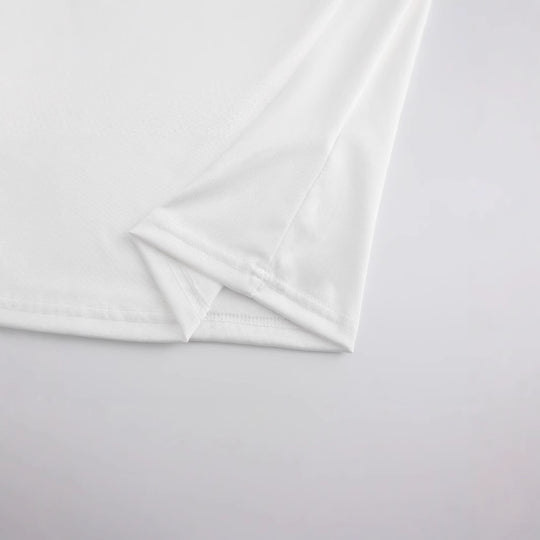 Damen Oversized Crop-T-Shirt mit künstlerischem Grafikdruck EB