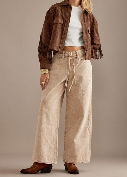 EB | Charm Fransen Wildlederjacke
