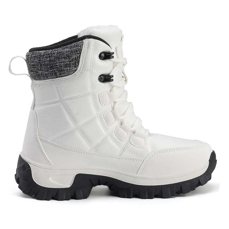 Damen Winterwanderstiefel mit rutschfester Sohle und isolierendem Innenfutter EB