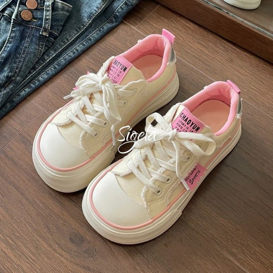 Damen Sportliche Sneakers mit trendigem Design und bequemer Sohle EB