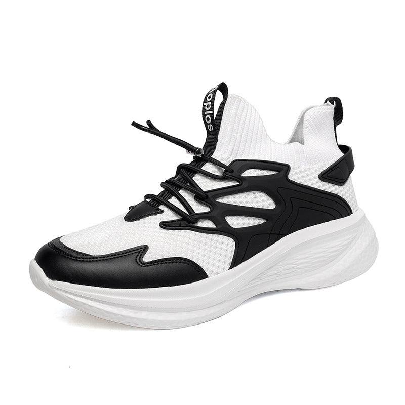 Damen Sportliche Sneakers mit elastischem Obermaterial und rutschfester Sohle EB