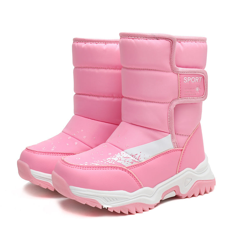 Damen Winterstiefel mit rutschfester Sohle und isolierender Fütterung EB