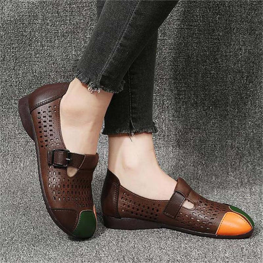 Luftige Damensandalen mit Schnalle – Zoë EB