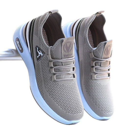 Damen Sportliche und atmungsaktive Sneakers mit elastischem Obermaterial EB