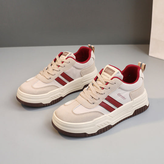 Damen sportive Trend Sneakers mit ergonomischer Dämpfung und atmungsaktiver Obermaterialstruktur EB