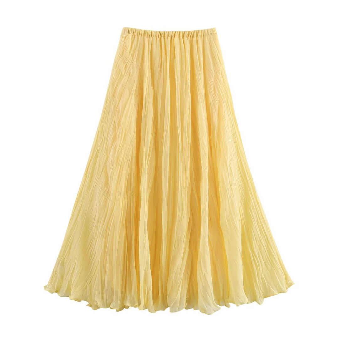 Damen Luftiger Maxi-Rock EB