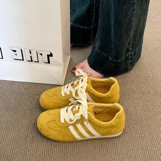 Damen Sportliche Sneakers mit rutschfester Sohle und weichem Obermaterial EB