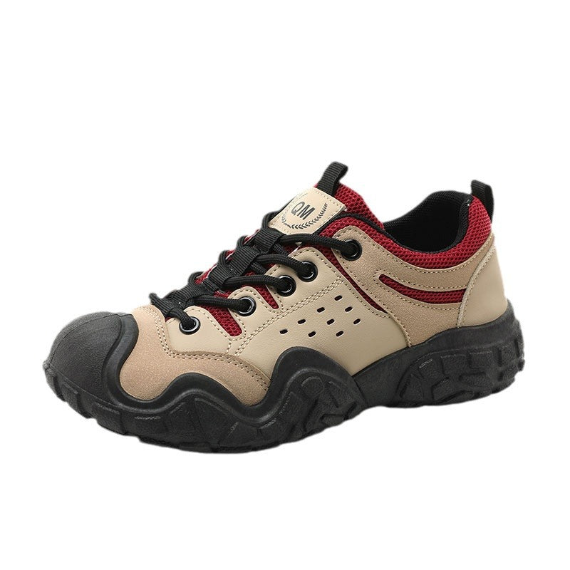 Damen Sportliche Freizeitsneaker mit atmungsaktiver Oberflächenstruktur und rutschfester Sohle EB