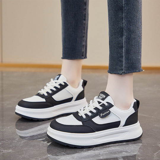 Damen sportliche Sneakers mit rutschfester Sohle und atmungsaktiver Konstruktion EB