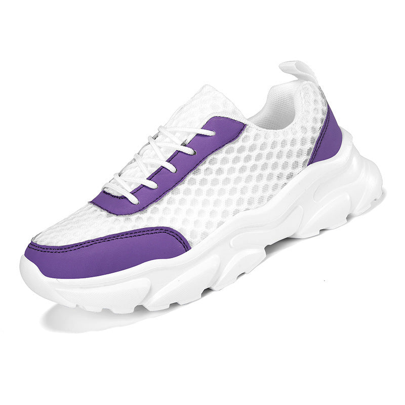 Damen Sportliche Mesh-Sneaker mit dämpfender Sohle EB
