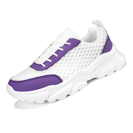Damen Sportliche Mesh-Sneaker mit dämpfender Sohle EB