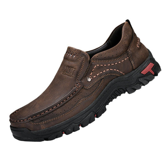 Herren Bequeme und robuste Mokassins mit rutschfester Sohle EB