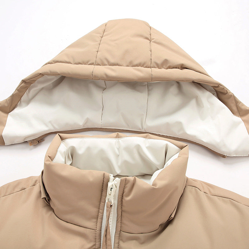 Herren urbaner Kapuzen-Steppanorak mit mattierter Oberfläche und isolierender Füllung EB
