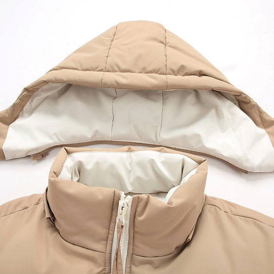 Herren urbaner Kapuzen-Steppanorak mit mattierter Oberfläche und isolierender Füllung EB