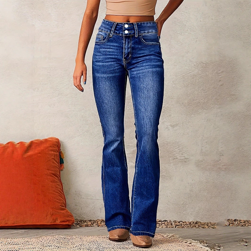 Damen Flared Jeans EB