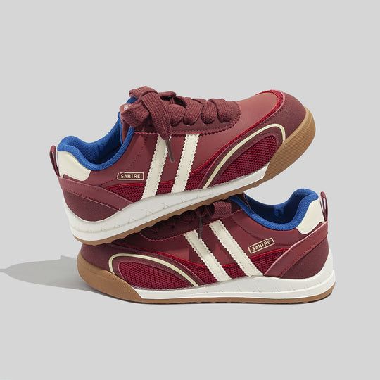 Damen Sportliche Sneakers mit rutschfester Sohle und atmungsaktiver Mesh-Oberfläche EB