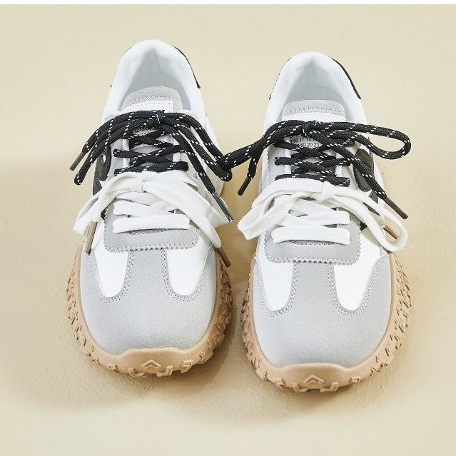Damen Sportliche Sneakers mit innovativem Dämpfungssystem und flexibler Laufsohle EB