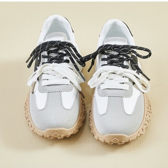 Damen Sportliche Sneakers mit innovativem Dämpfungssystem und flexibler Laufsohle EB