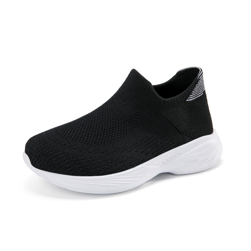 Damen Hochwertige Slip-On Sneakers mit flexiblem und atmungsaktivem Obermaterial EB