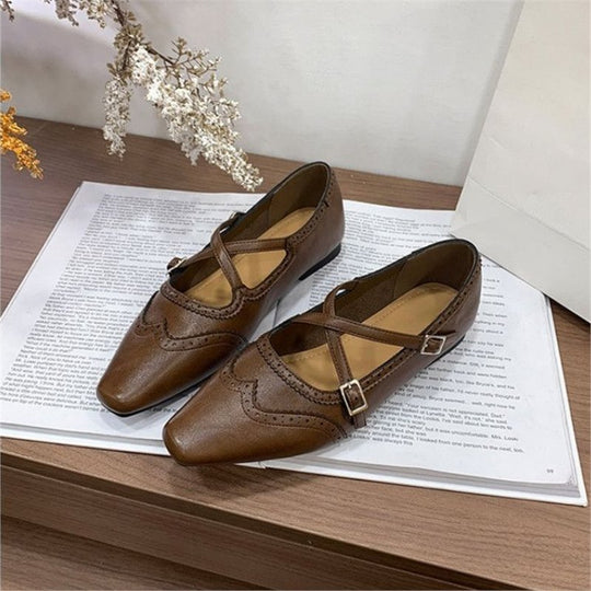 Damen spitze Schnürschuhe EB