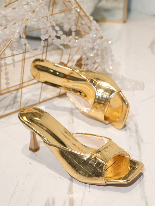 Damen Offene High Heels Sandaletten mit eleganter Lackoberfläche und schickem Blockabsatz EB