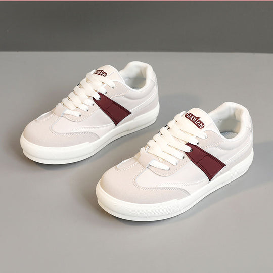 Damen Sportliche Sneaker mit atmungsaktiven Mesh-Einsätzen und flexibler Laufsohle EB