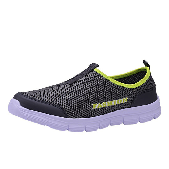 Damen Atmungsaktive Slip-On Sport Sneakers mit rutschfester Sohle EB
