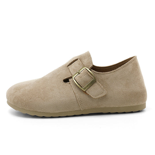 Damen Clogs mit praktischem Schnallenverschluss und rutschfester Sohle EB