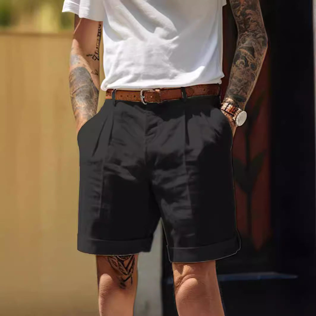 EB | Leinen Bermudashorts für Damen