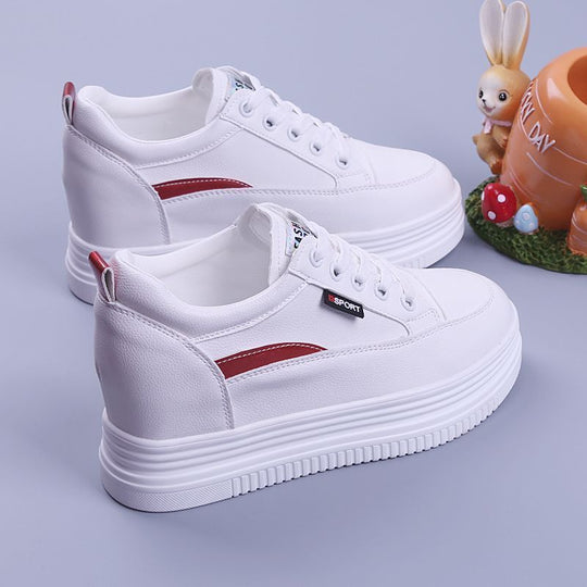 Damen Plateau Sneakers mit komfortabler Dämpfung und sportlichem Design EB