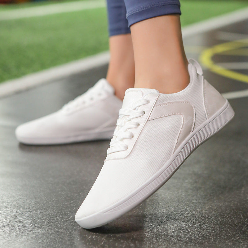 Damen Sportliche Sneakers mit atmungsaktivem Obermaterial und flexibler Laufsohle EB