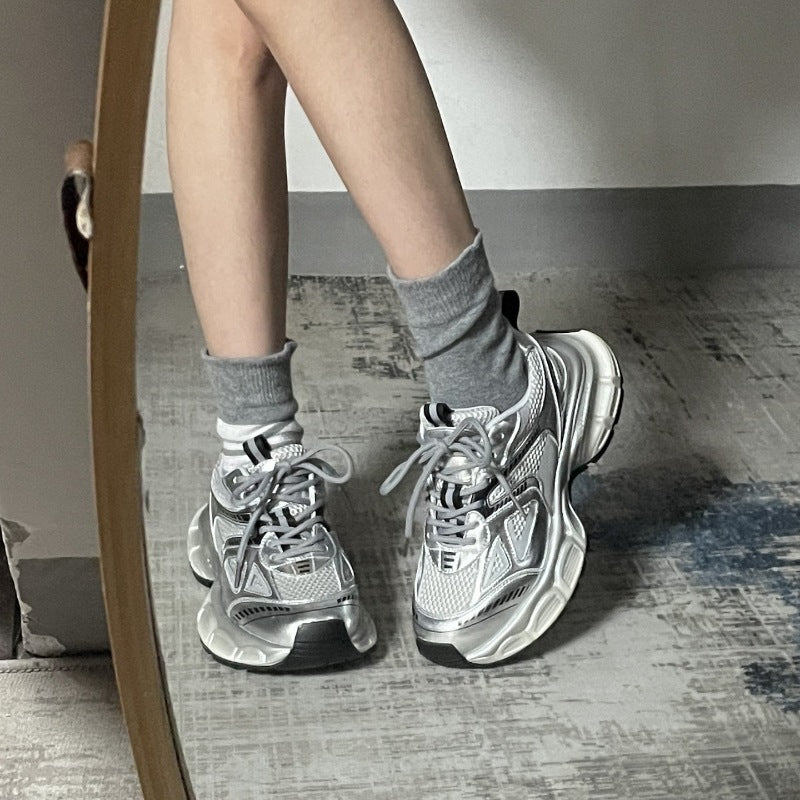 Damen Sportliche Chunky Sneakers mit innovativer Dämpfungstechnologie EB