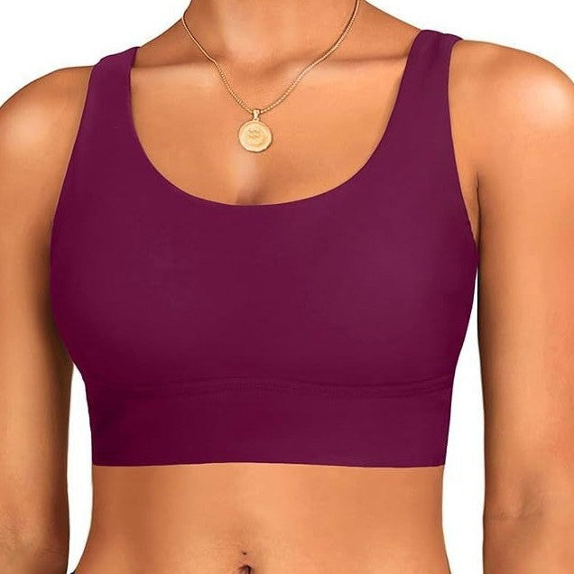 Damen sportlicher Crop-Top mit klassischen Streifen EB