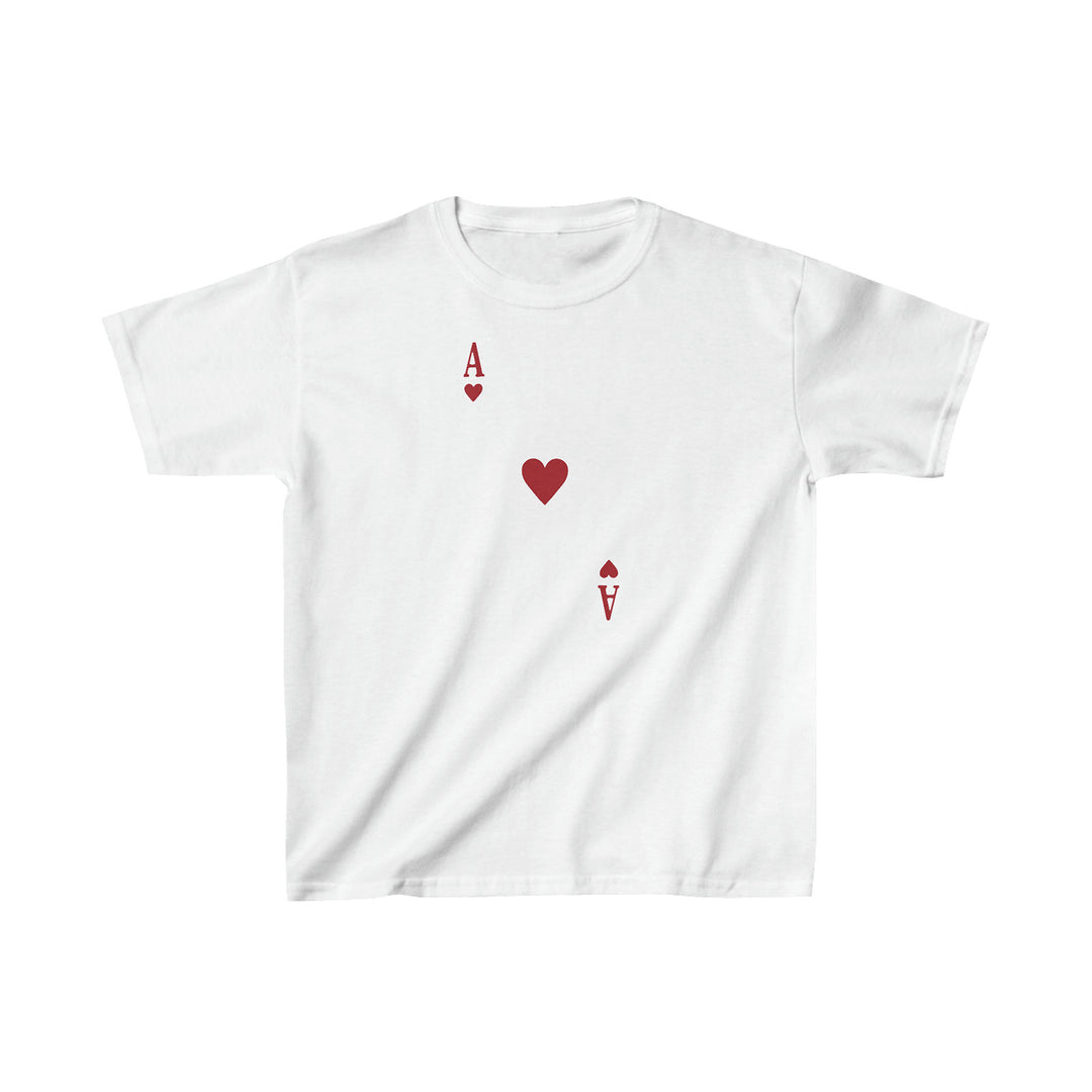 Damen T-Shirt mit verziertem Herz-Motiv EB