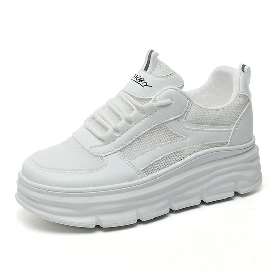 Damen Chunky Sneakers mit dämpfender Sohle und atmungsaktiver Oberflächenstruktur EB