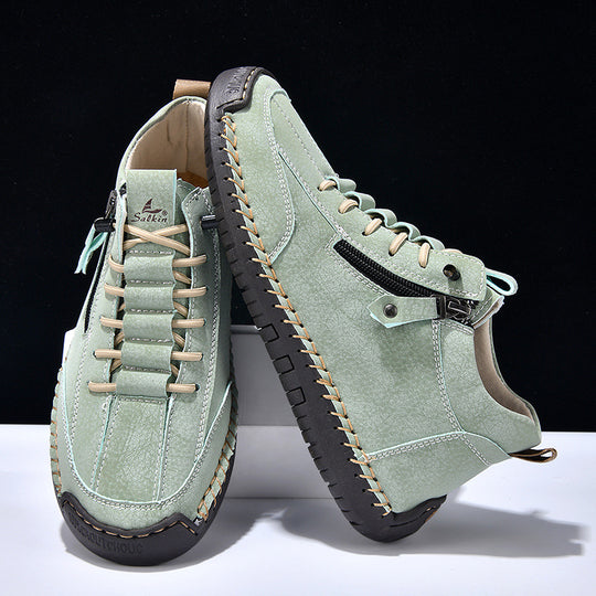 Damen Sportliche Sneaker mit atmungsaktivem Obermaterial und robustem Design EB