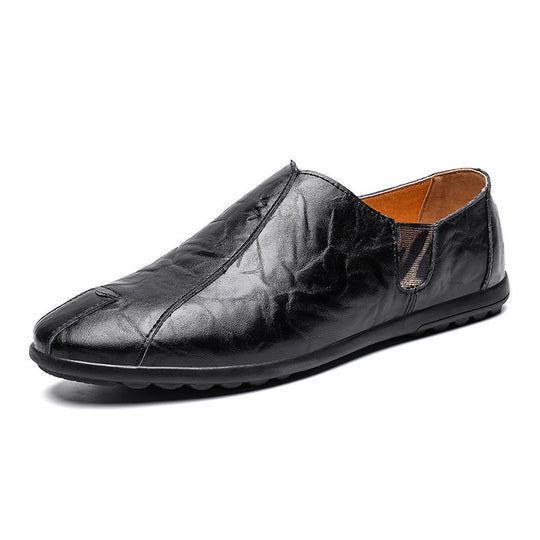 Damen bequeme Lederclogs EB
