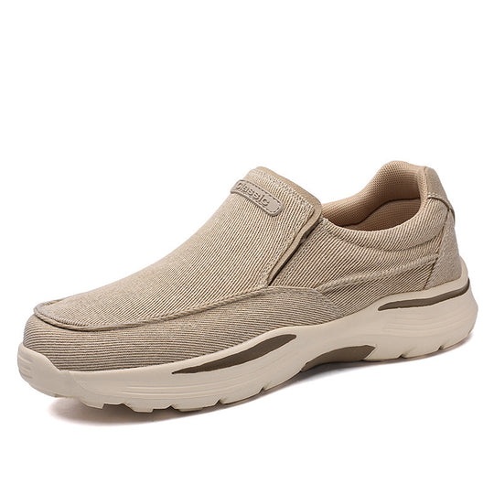 Damen Bequeme Slip-On Sneakers mit elastischen Materialien und luftdurchlässiger Struktur EB