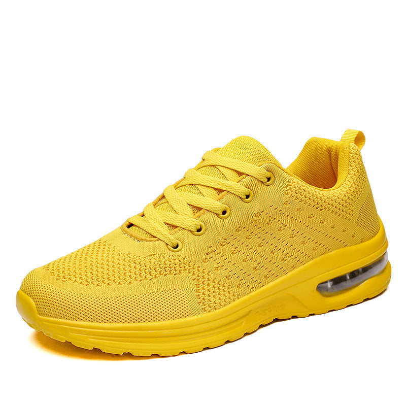 Damen Atmungsaktive Fitness Sneaker mit stoßdämpfender Sohle EB