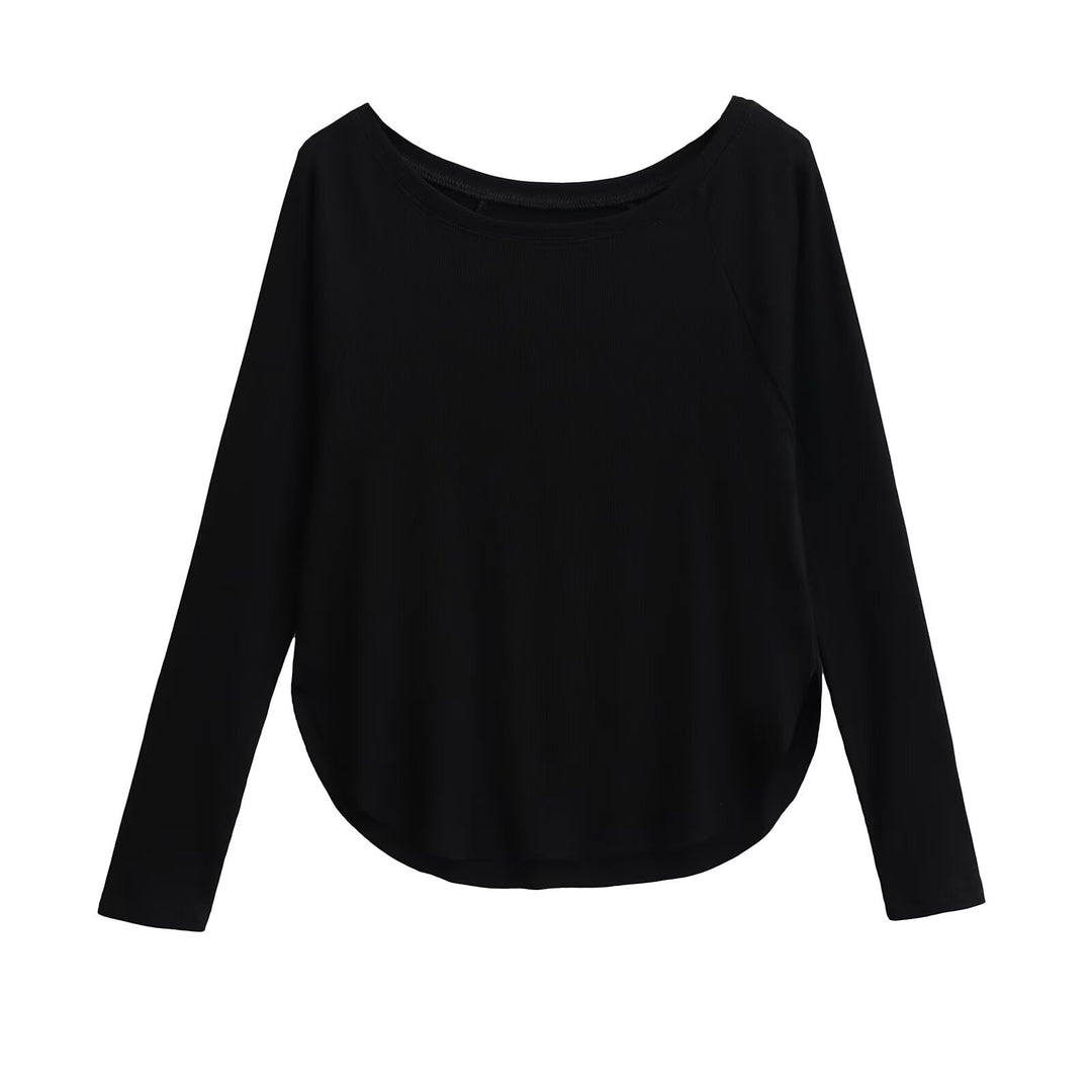 Damen lässiges Langarmshirt EB