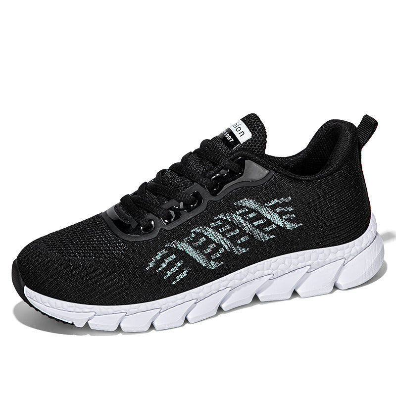 Damen nan nahtlose Strick-Laufschuhe mit viskoelastischem Komfort-Fußbett und segmentierter Flexlaufsohle EB