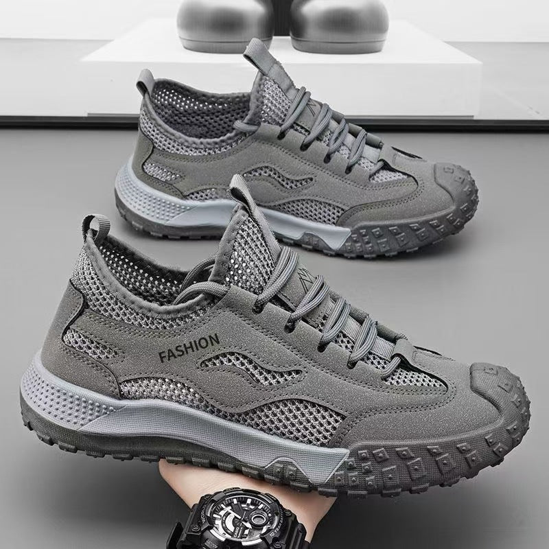 Damen leichte und atmungsaktive Freizeitschuhe im Trekking-Stil EB
