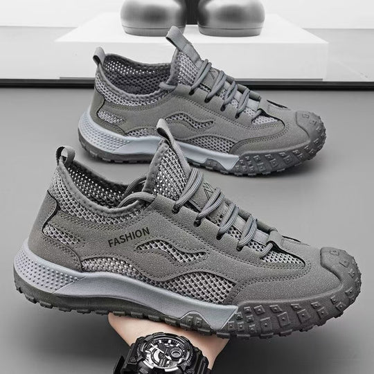 Damen leichte und atmungsaktive Freizeitschuhe im Trekking-Stil EB