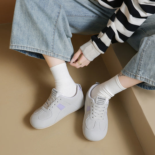 Damen Sportliche Sneakers mit atmungsaktiver Konstruktion und rutschfester Laufsohle EB